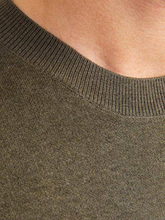 Produktbild Jack & Jones Einfarbig Strickpullover mit Rundhals Strickpullover mit Rundhals (S)