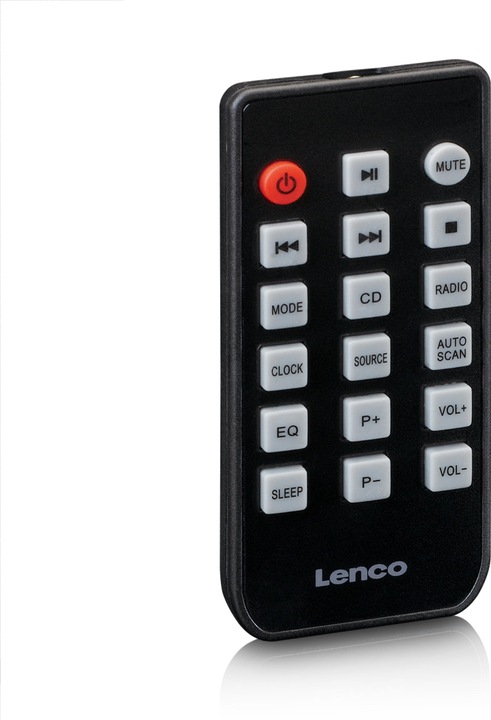 Image du produit Lenco MC-030BK (Bluetooth, Lecteur de CD, 2x 10 W)