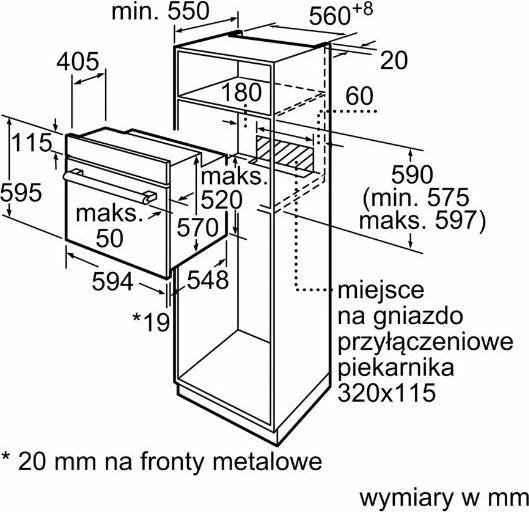 Actual product image Bosch Hausgeräte Serie 2 HBF114ES0