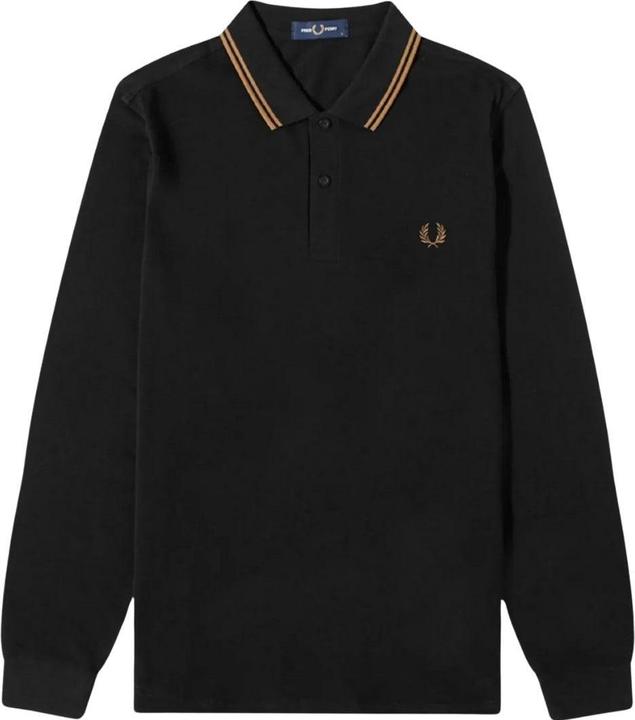 Image du produit Fred Perry - Polo manches longues motif Col à double rayure - Homme (M)