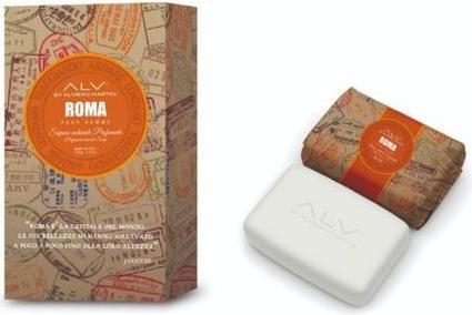 Alviero Martini Albiero Martini 2023 Alviero M. U Set Roma Tris Natural Fragrant Soap 150 Grams (Flüssigseife)