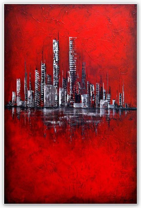 Actual product image Trenddeko Fedrau - Red (20 x 30 cm)