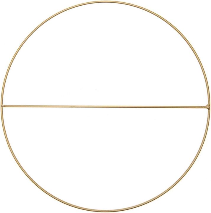 Immagine prodotto Rico Design Anello in metallo con croce in oro, 25 cm