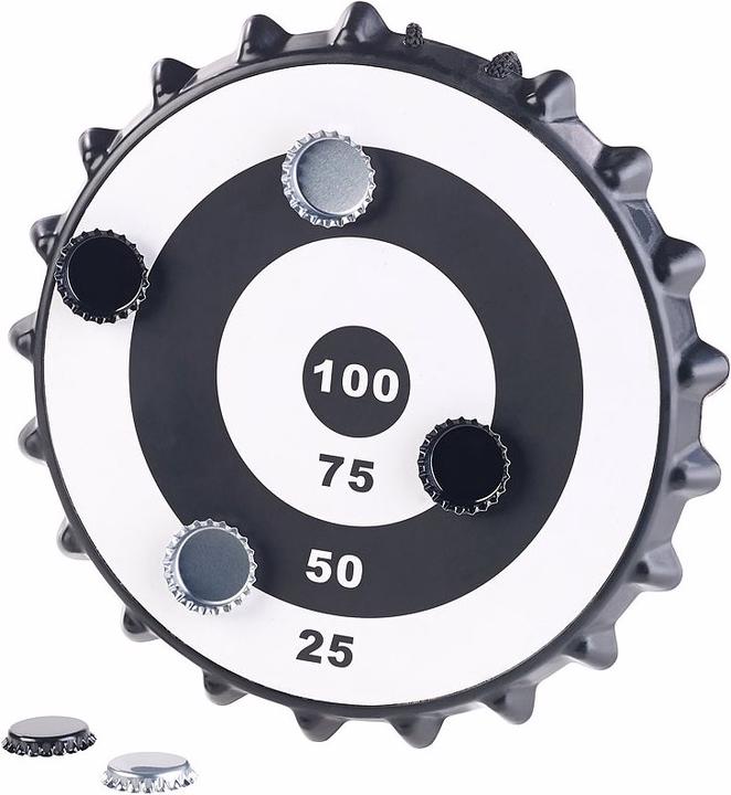 Actual product image Playtastic Magnetic crown cork dart game with 6 crown corks, Ø 24 cm