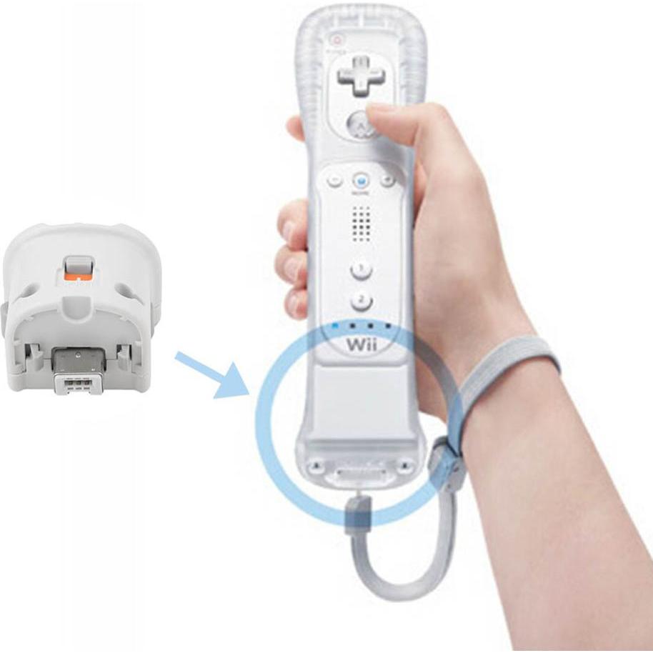 Thumbnail - JTI Motion Plus-Adapter für Nintendo Wii-Fernbedienung - Weiss, Gaming Controller Zubehör, Weiss