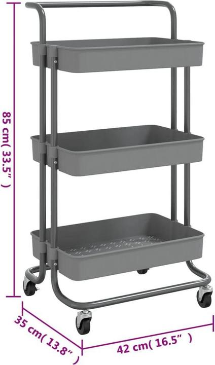 Image du produit vidaXL Küchenwagen