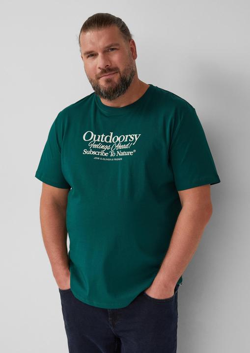 Immagine prodotto S.Oliver T-Shirt Baumwoll-T-Shirt mit Frontprint (5XL)