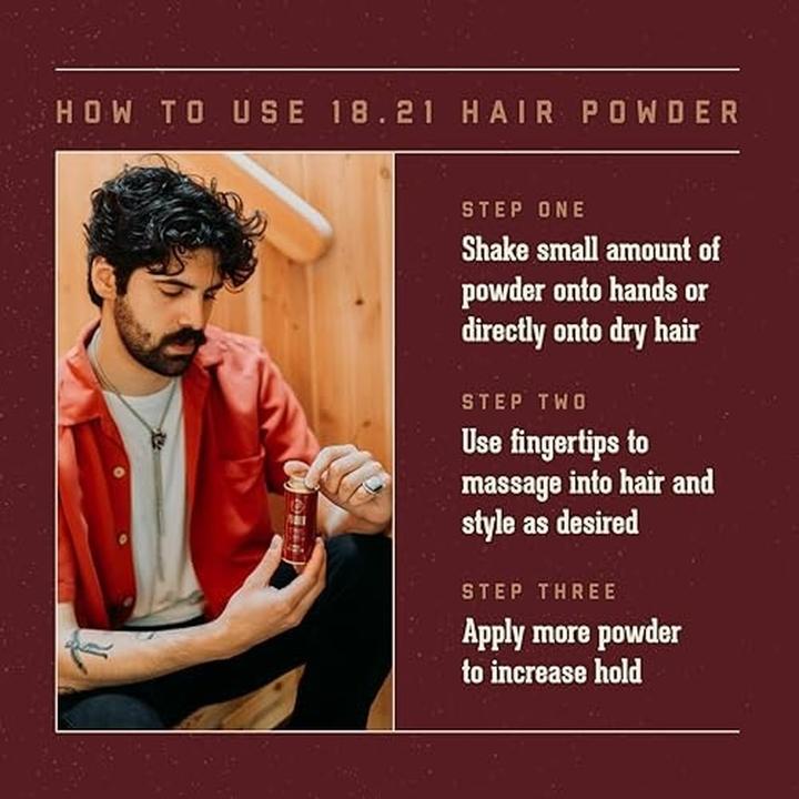 Immagine prodotto 18.21 Man Made Powder (Shampoo secco)