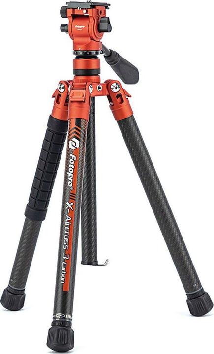 Fotopro X aircross 3 Video Carbon Oranje (Carbon)