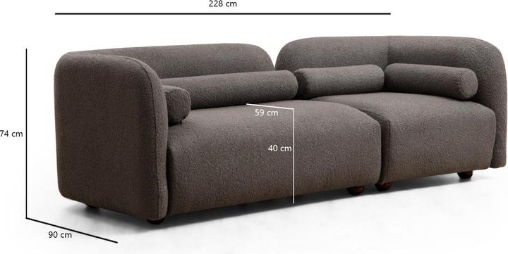 Produktbild Atelier del Sofa Noe (3-Sitzer)