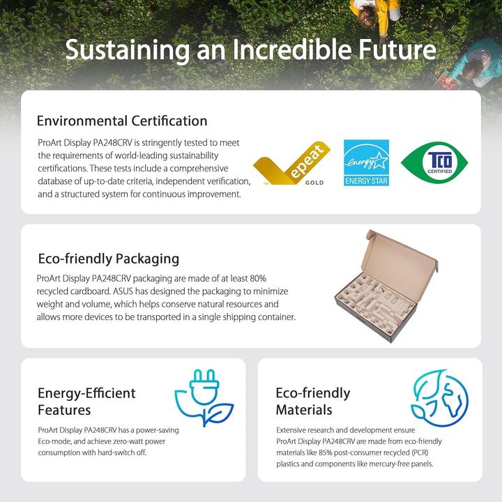 Produktbild ASUS ProArt PA248CRV (1920 x 1200 Pixel, 24.10")