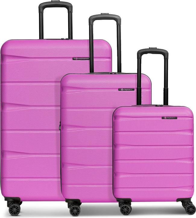 Produktbild Franky Munich 4.0 4 Rollen Kofferset 3-teilig mit Dehnfalte (199 l)