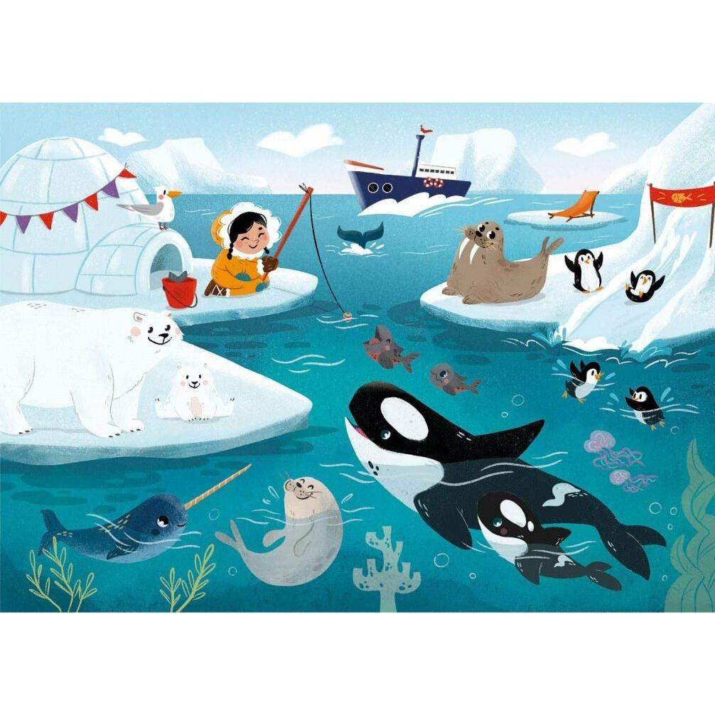 Thumbnail - Clementoni 2x20 + 2x60 Stk. - Wasserwelt (160 Teile)