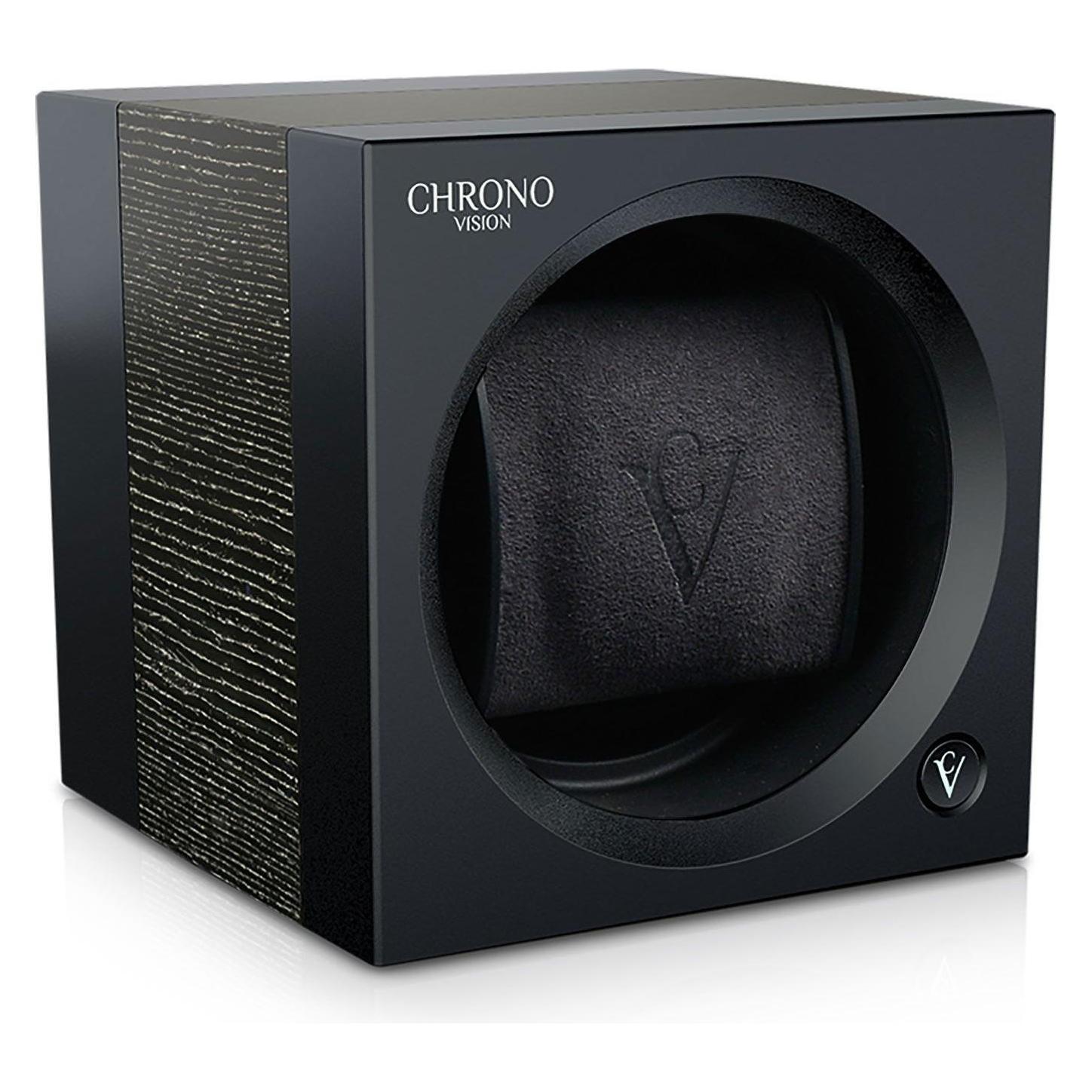 Chronovision, Uhrenbeweger, One Bluetooth Argento Seidenmatt Schwarz Seidenmatt, Schwarz, (1x)