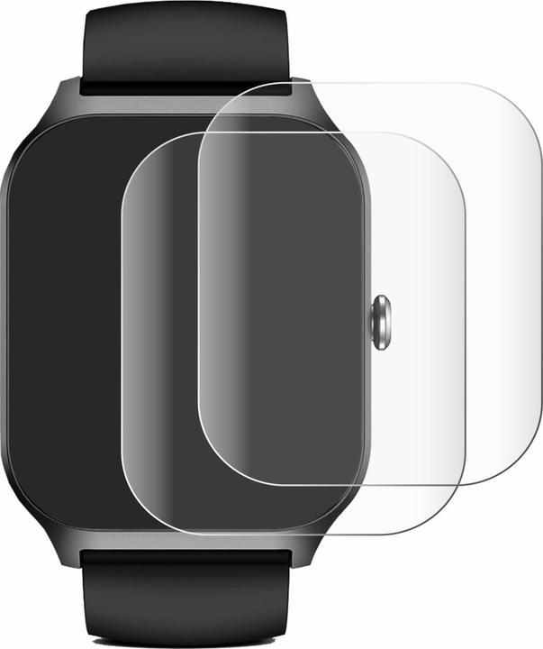 Produktbild BROTECT Fullscreen für Kriutefy Smartwatch 1.83" Schutzfolie Displayschutz Folie Klar Transparent