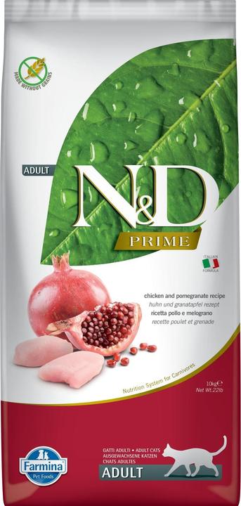 Farmina Prime Feline Adult Huhn & Granatapfel (10kg) (Adult, 1 Stk., 10000 g)