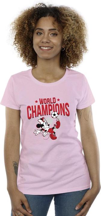 Immagine prodotto Disney Minnie Mouse World Champions Maglietta Donna (XL)