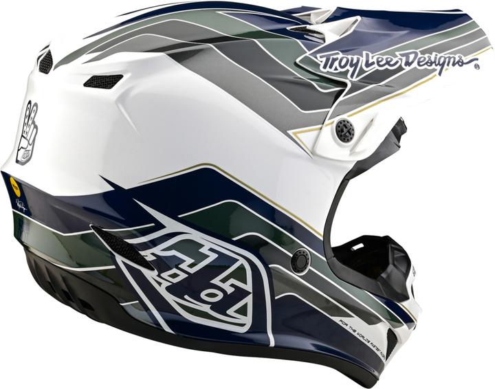 Produktbild Troy Lee Designs SE4 Polyacrylite Helmet - Block (55 - 56 cm)