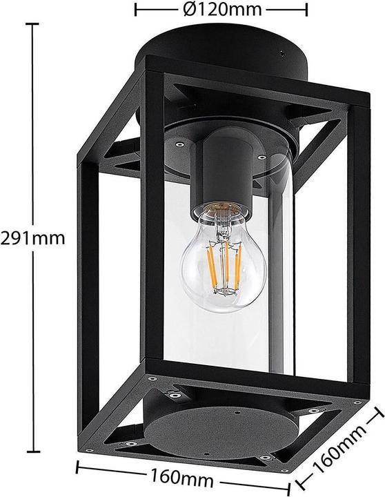 Actual product image Lucande Ferda (E27, IP44)