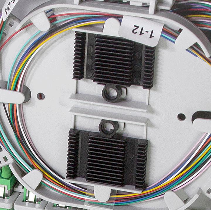 Actual product image LogiLink FTTH/FTTB connection empty housing,24x LC/APC (Splice box)