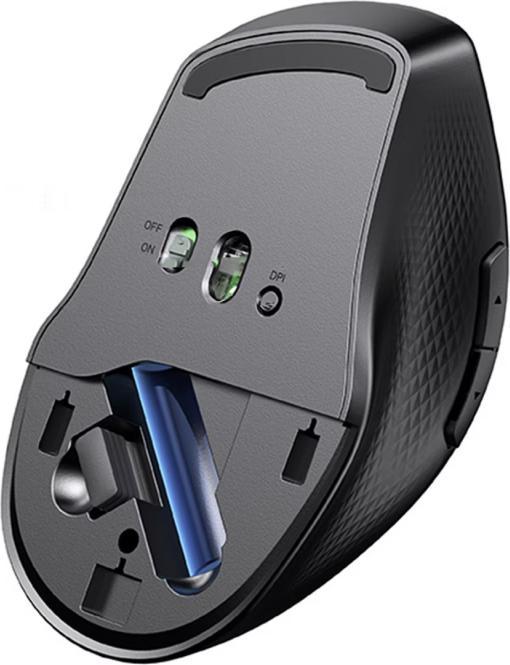 Actual product image Ugreen Wireless mouse MU101 2.4G+BT (Blue) (Wireless)