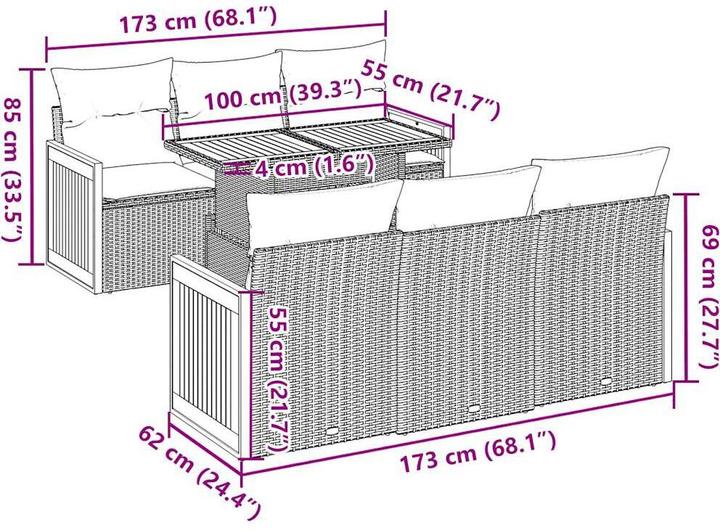 Produktbild vidaXL Valery