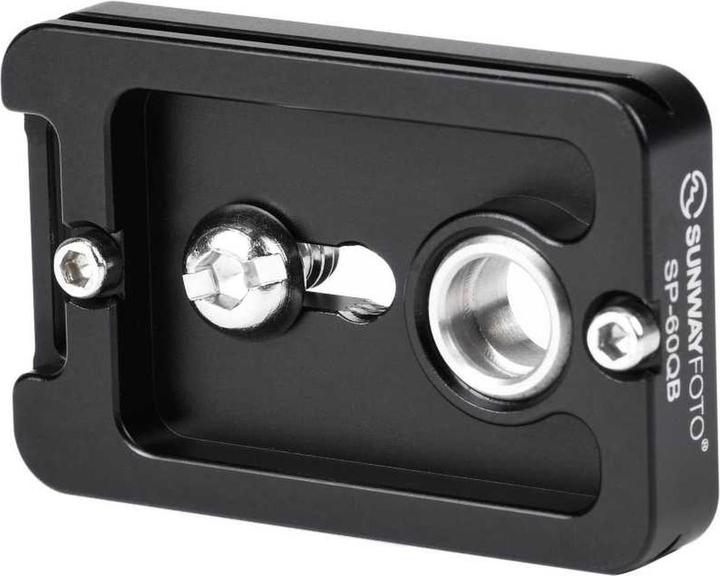 Actual product image Sunwayfoto Quick Release Plate SP-60QB (Tripod quick-release plate)