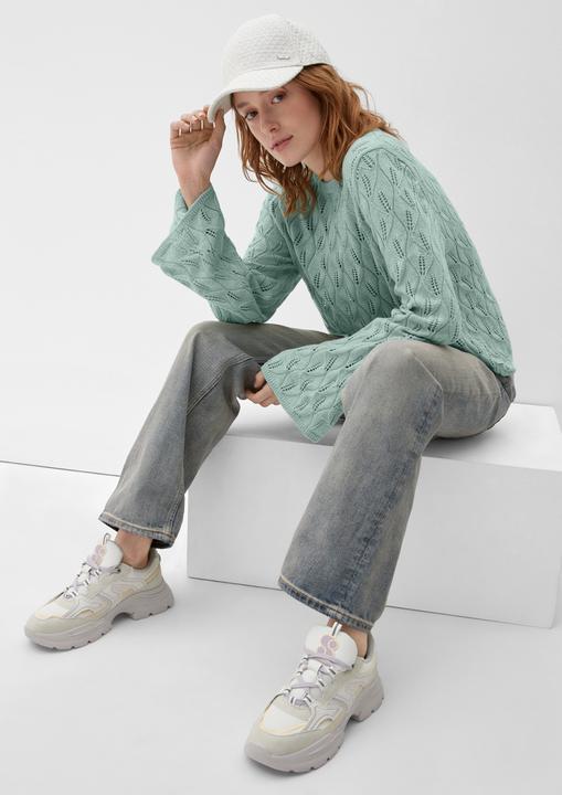Immagine prodotto s.Oliver Strickpullover mit Ajourmuster (S)