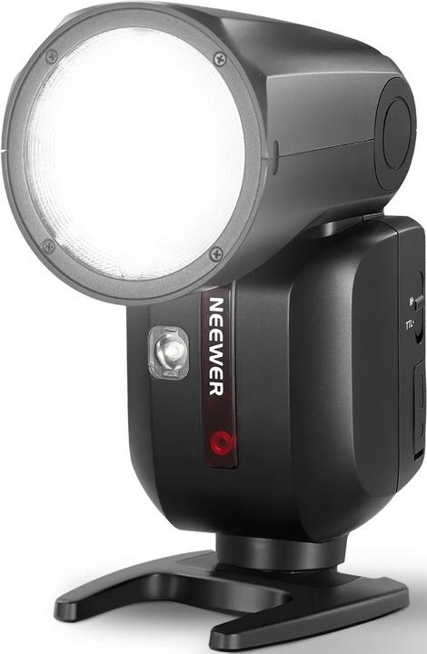 Immagine prodotto Neewer Z2PRO-C TTL Round Head Flash Speedlite With 3000mAh Lithium Battery (Attacco del flash, Canon)