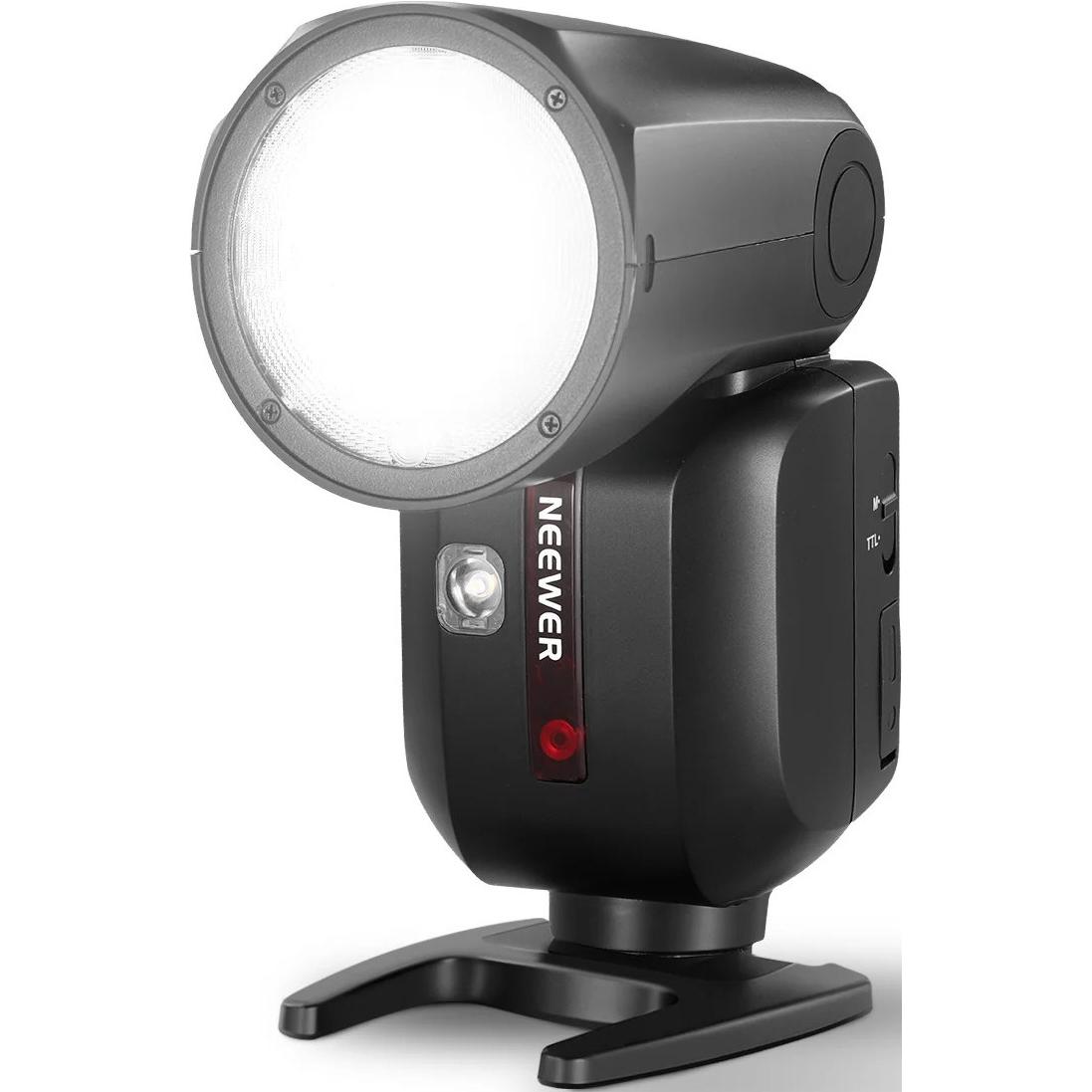 Neewer Z2PRO-S TTL Round Head Flash Speedlite With 3000mAh Lithium Battery (Attacco del flash, Sony), Flash