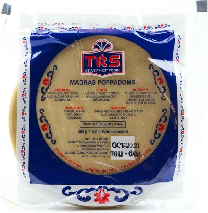 TRS Papadam Madras plain (200 g)
