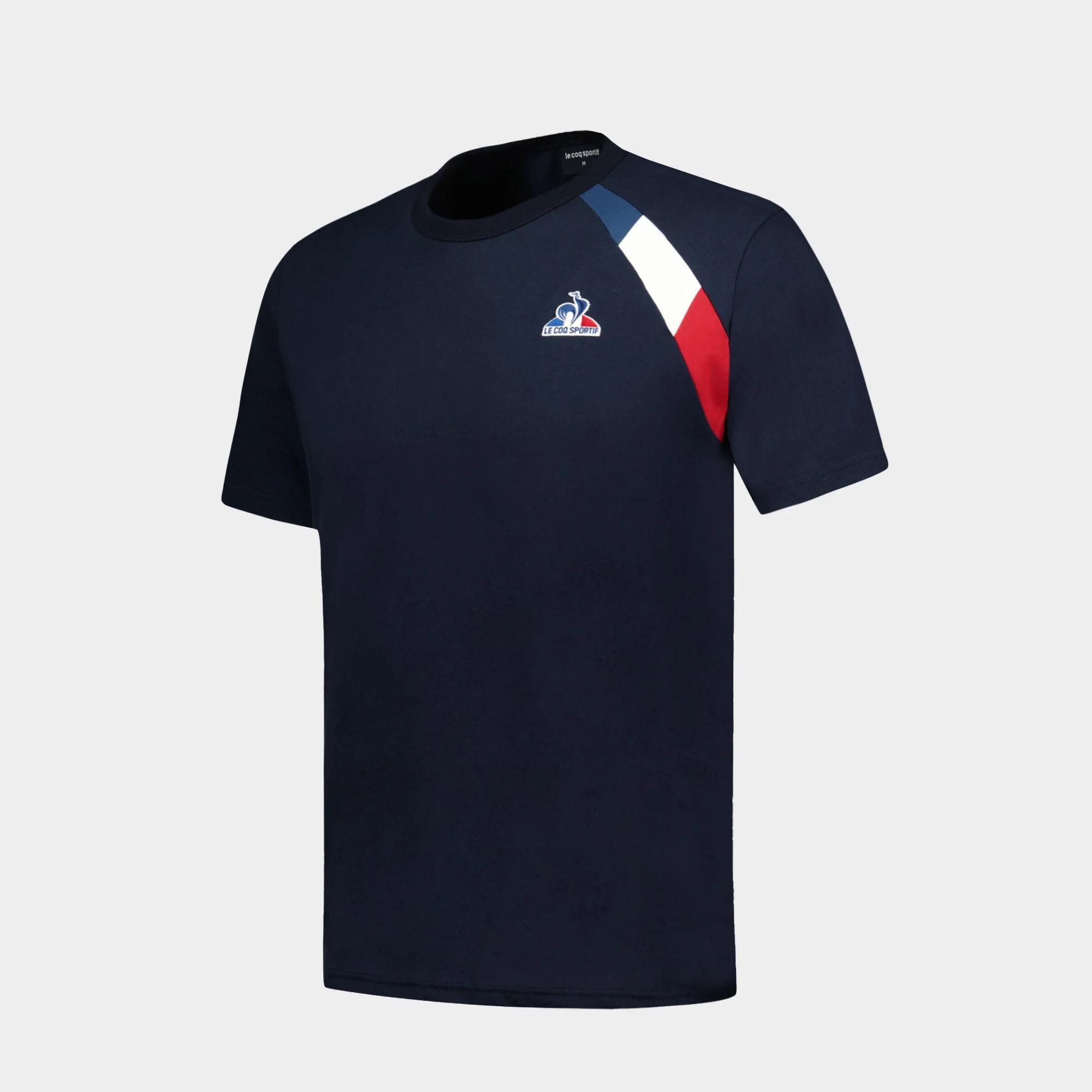 Le Coq Sportif, Herren, Shirt, Tri color N°1, Mehrfarbig, (S)