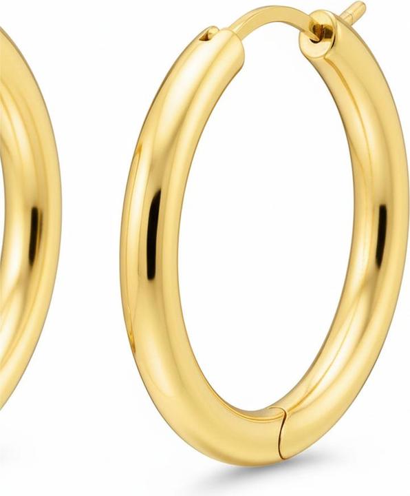 Produktbild Thomas Sabo Creolen mit klassisch-elegantem Design (750 Gelbgold Vergoldung, 925 Sterlingsilber)