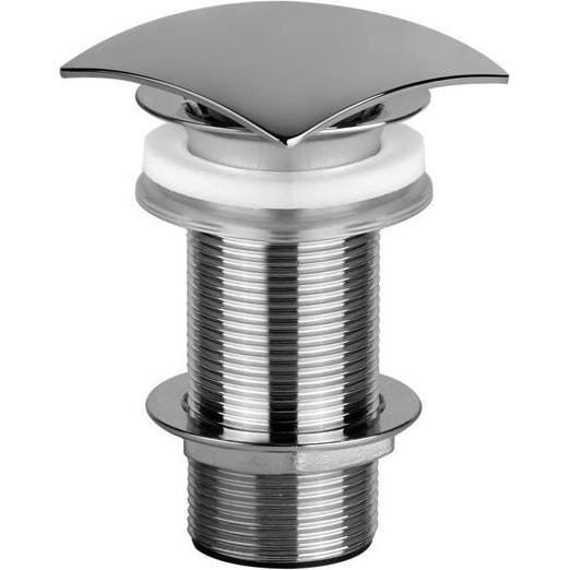 Gessi, Ventil, Ablaufventil 1 1/4 mit offenem Ablauf für Becken ohne Überlauf, Schaftventil min. 14mm/max.