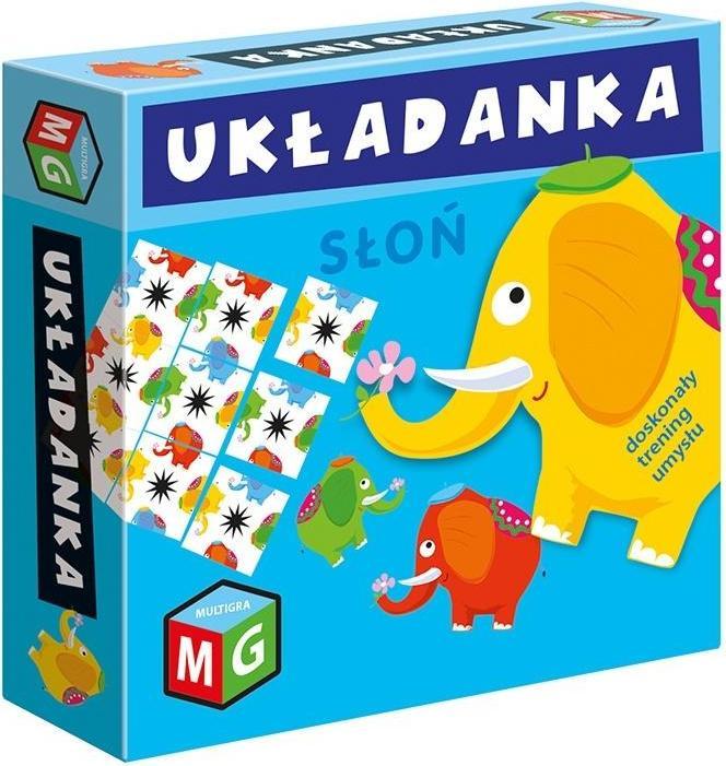 Produktbild NoName Elefanten-Puzzle (9 Teile)