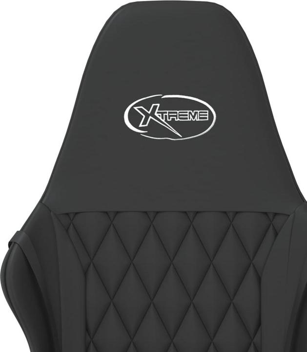 Image du produit vidaXL Gaming-Stuhl Schwarz Kunstleder,Farbe: Schwarz,Material