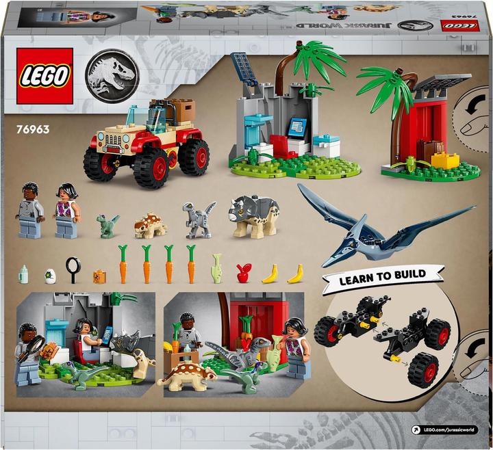 Actual product image LEGO Rescue centre for baby dinosaurs (76963, LEGO Jurassic World)