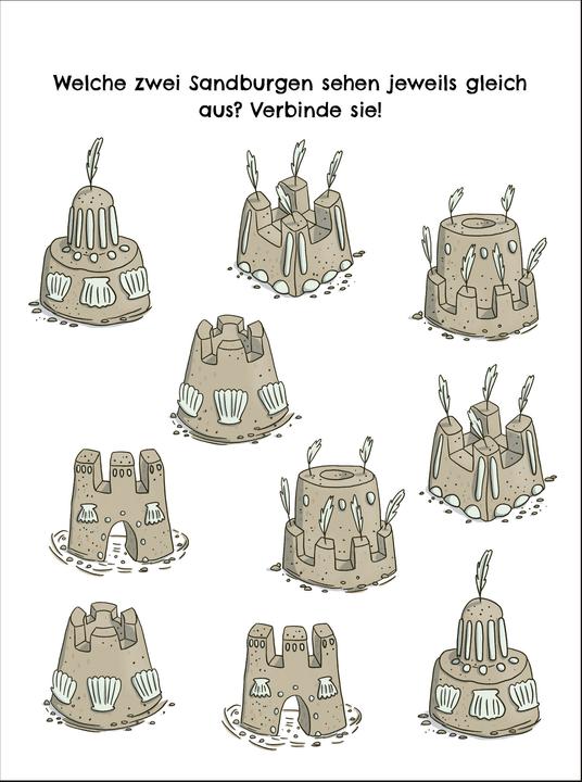 Produktbild In 40 Rätseln sind wir da! - Ab an die Küste! (Deutsch, Karoline Jakubik, Pattloch Verlag, 2024)