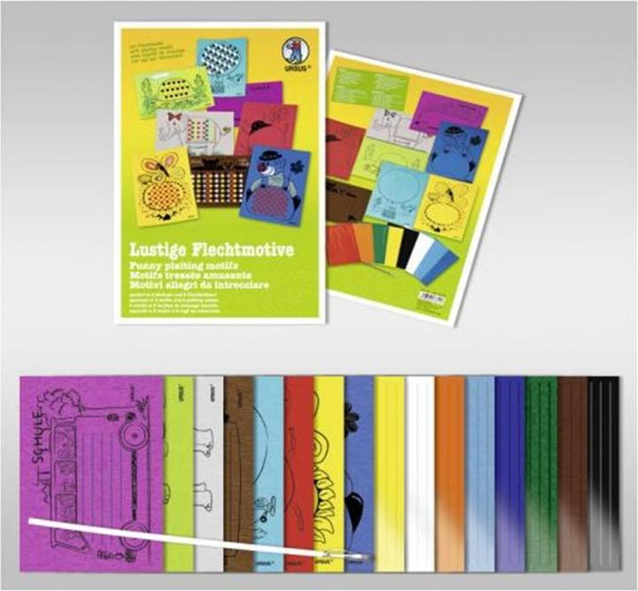 Produktbild Ursus Flechtmotive 8 Motive (A4, 130 g/m²)