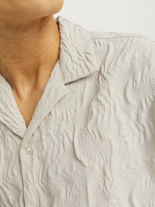 Produktbild Jack & Jones Jorjeff Jacquard Shirt Ss Styd24 (XL)