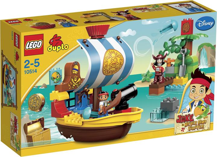 Produktbild LEGO DUPLO Piratenschiff Bucky (10514)