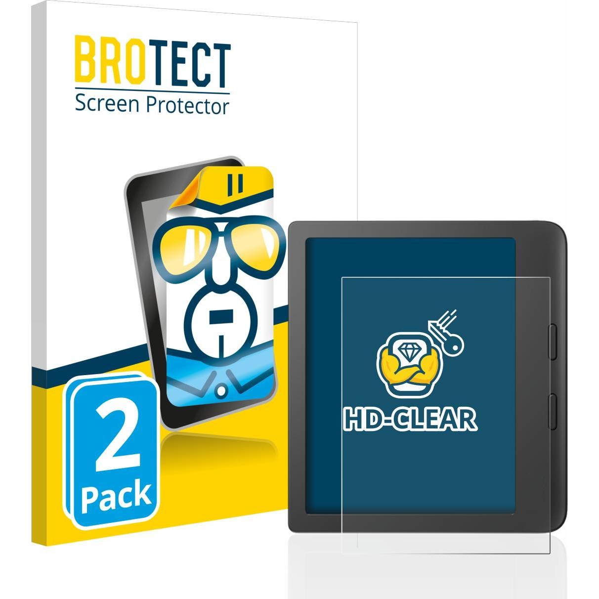 BROTECT Schutzfolie Displayschutz Klar (Tolino Vision 6), eReader Zubehör, Transparent