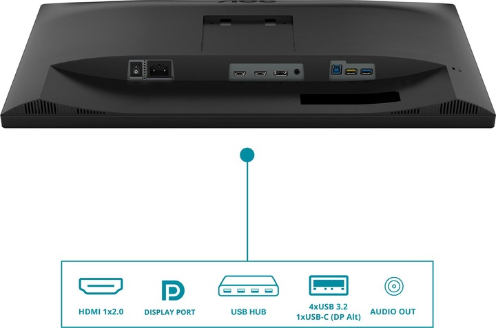 Productafbeelding AOC CU34V5C (34", 3440x1440,UWQHD) (3440 x 1440 pixels, 34")