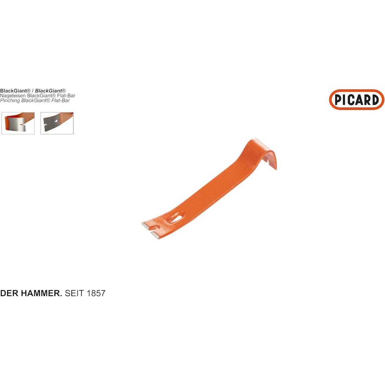 Thumbnail - Picard, Meissel, Black Giant Nageleisen flach 175mm