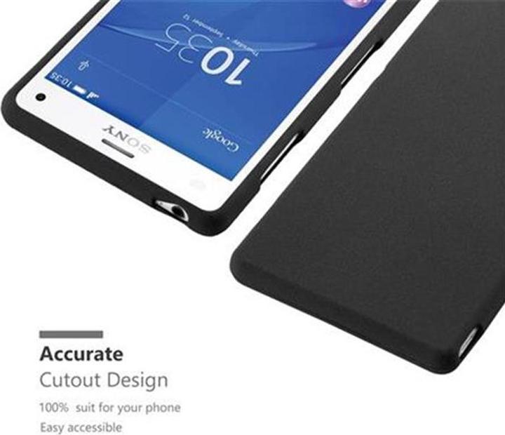 Actual product image Cadorabo Bumper TPU Frosted (Sony Xperia Z3)