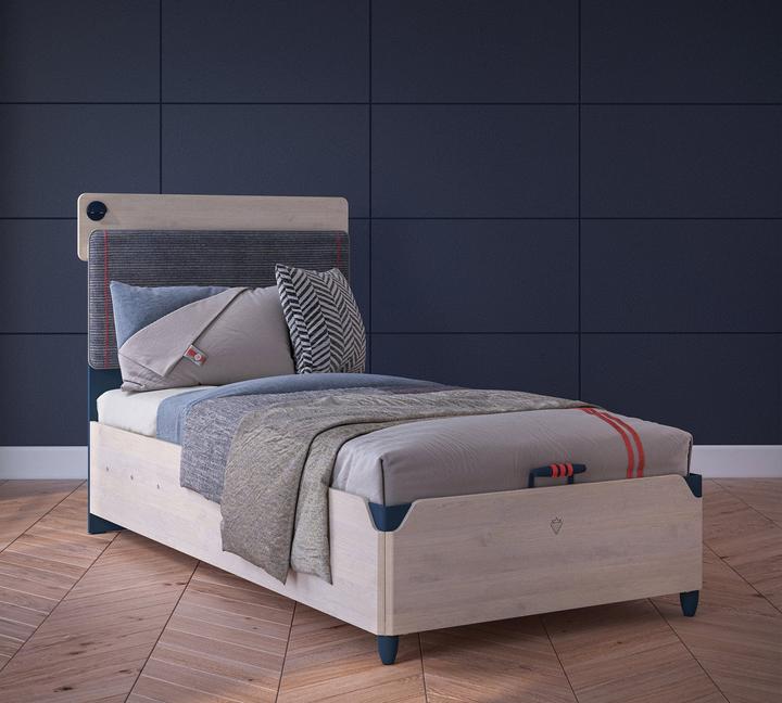 Image du produit Cilek Lit Trio Line avec espace de rangement 120x200cm (120 x 200 cm)
