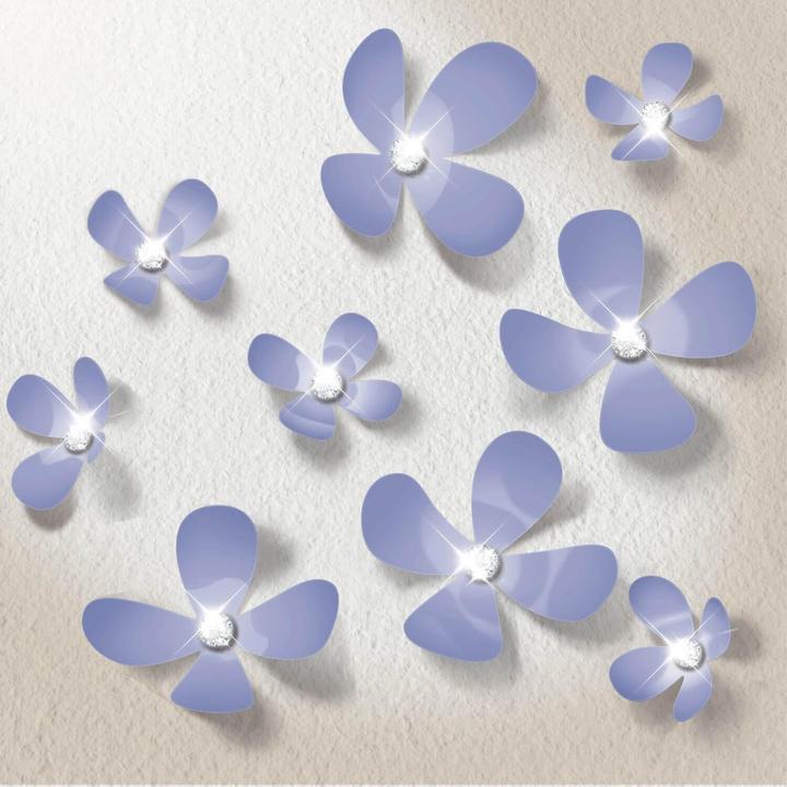 Actual product image Walplus flowers (85.5 x 85.5 cm)