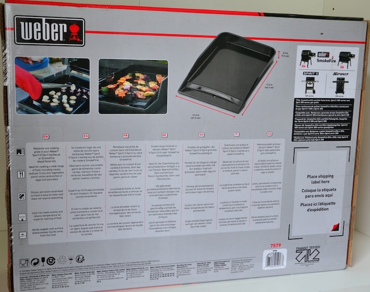 Actual product image Weber Deluxe