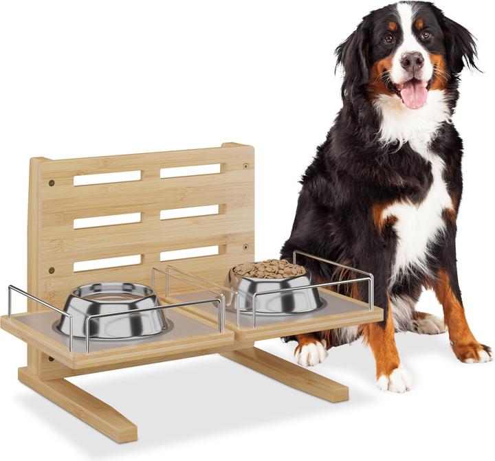 Relaxdays Hunde-Futterstation (1 l)