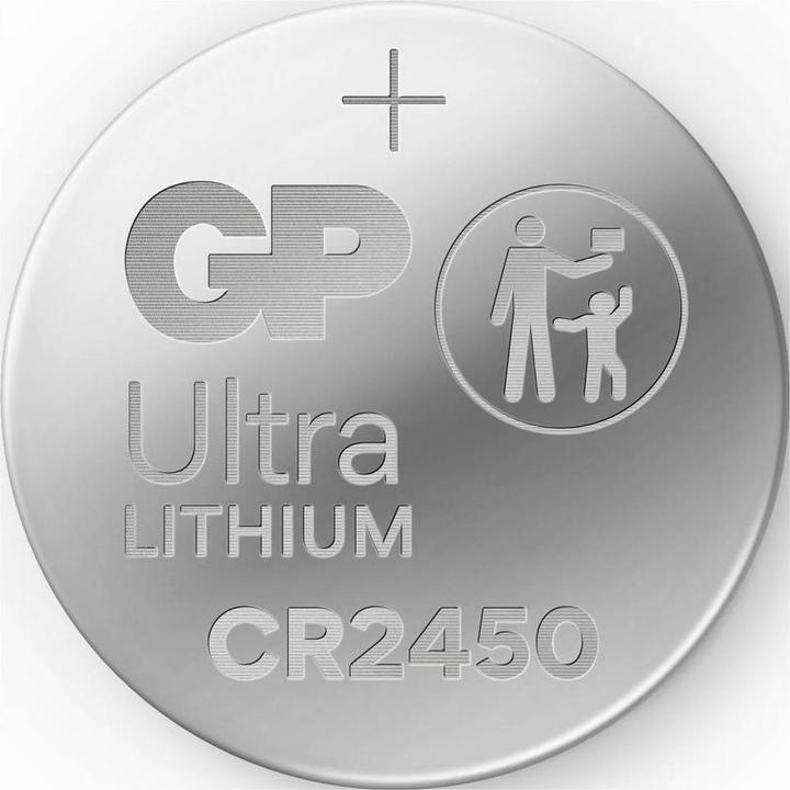 Productafbeelding GP Batteries 4 GP knoopcel CR2450 3,0 V (4 Pcs., CR2450, 540 mAh)